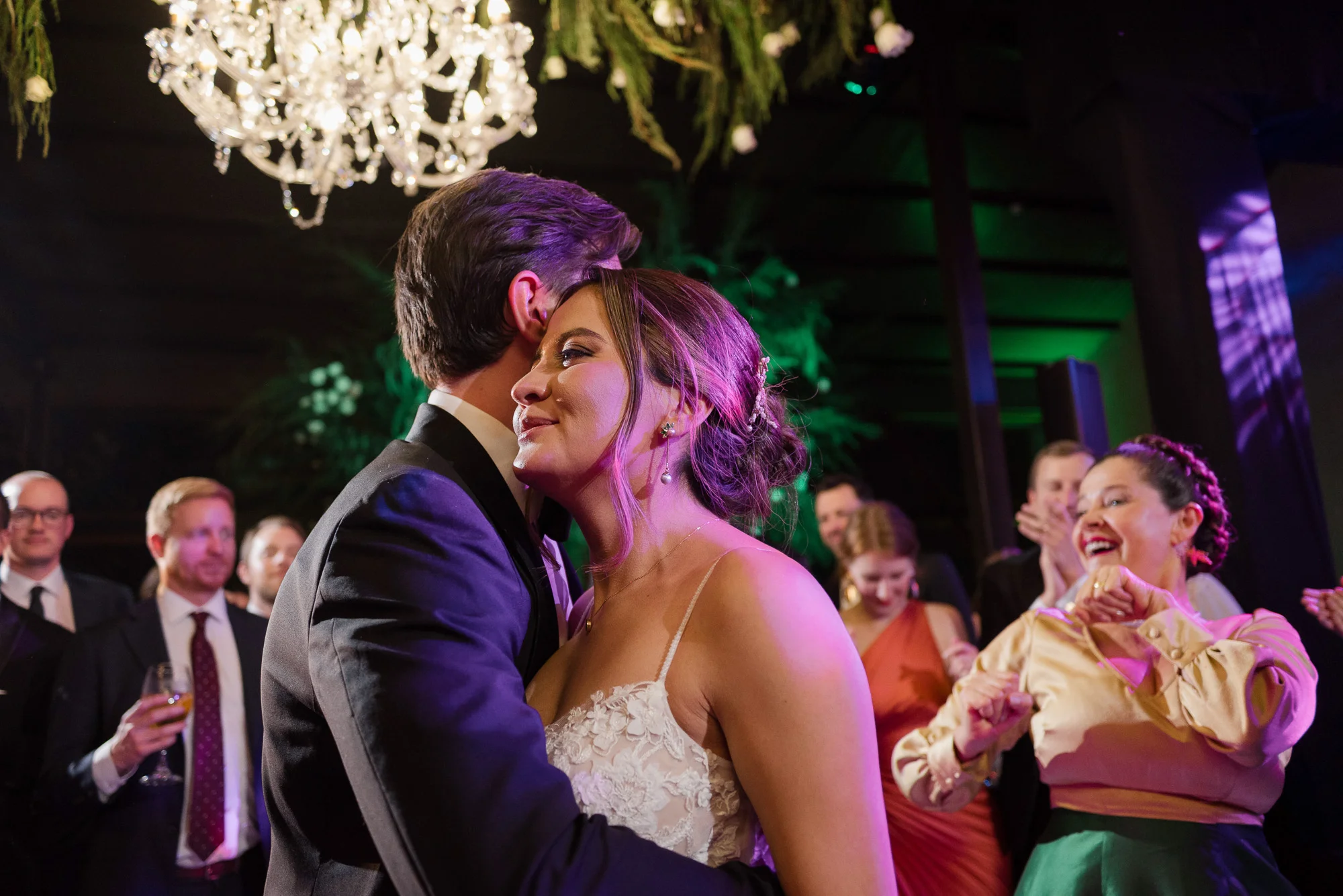 Primer baile novios Boda en Villa Pietra Puembo