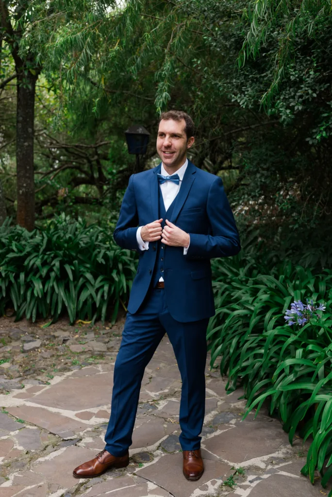 Llegada del novio a la Iglesia de la Balbanera de Palugo