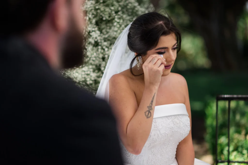 Novios en su ceremonia en La Palma Polo Club Puembo