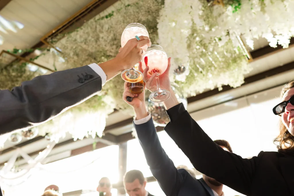 Baile y fiesta de los novios en su Boda en La Palma Polo Club Puembo