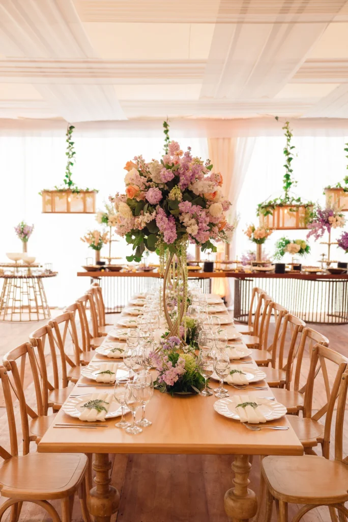 Decoración de boda en hacienda privada en Quito