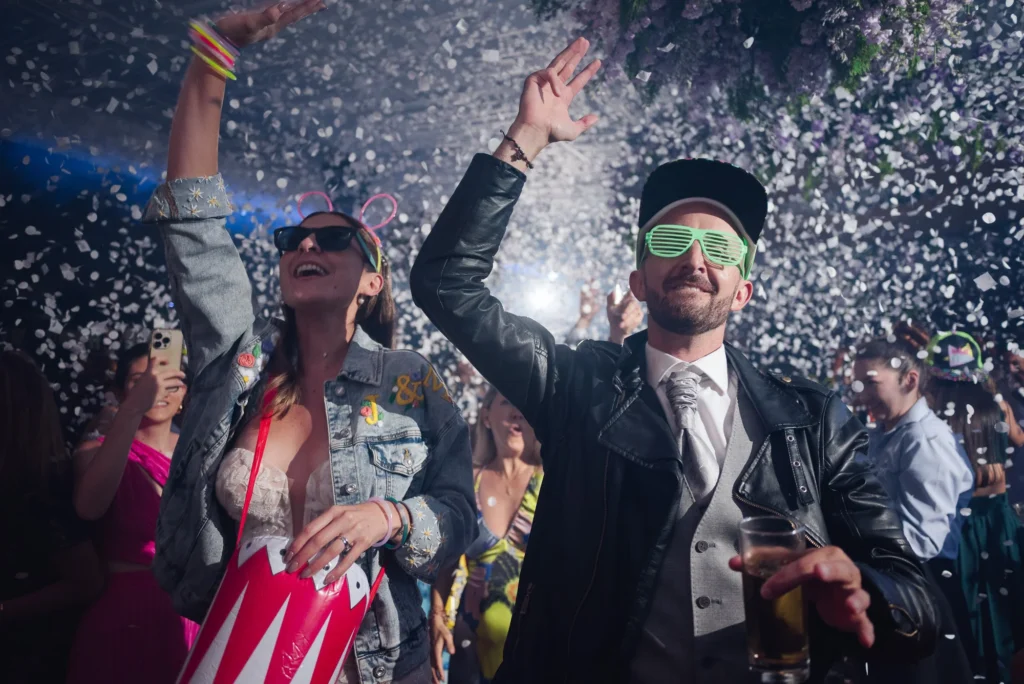 Baile y fiesta de los novios en su Boda en Quito