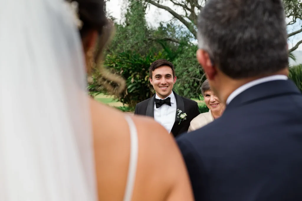 Llegada de la novia a la Casona de Puembo