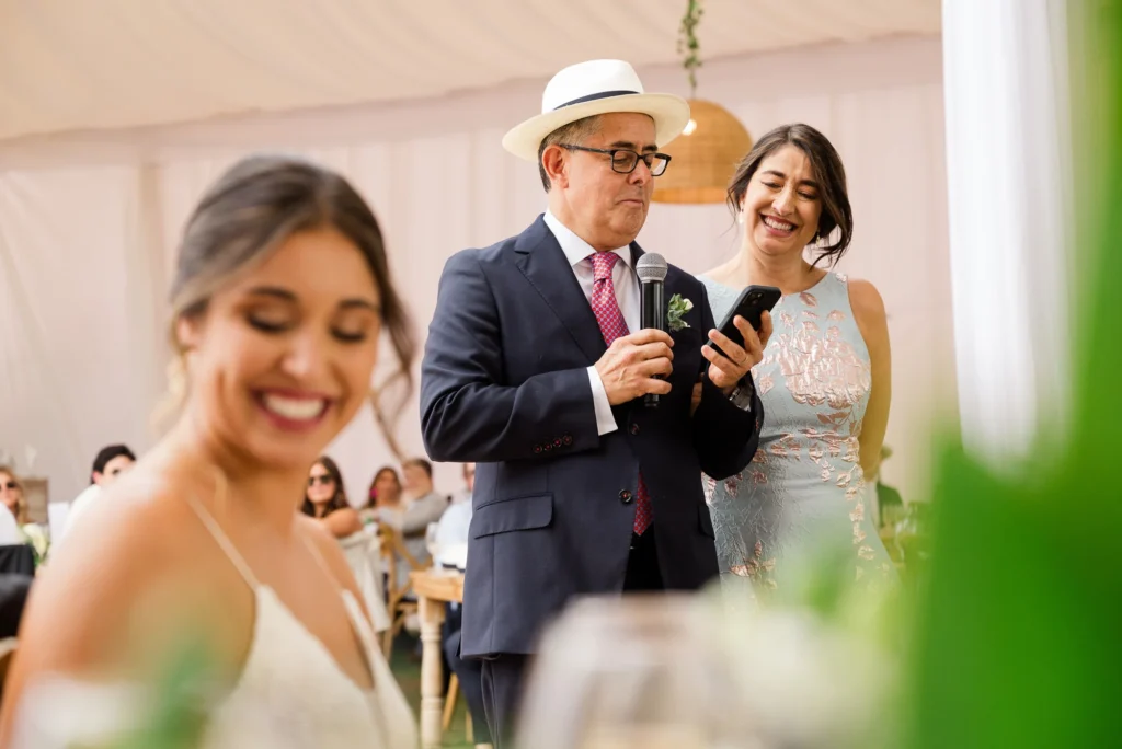 Discurso de los padres en Boda en la Casona de Puembo