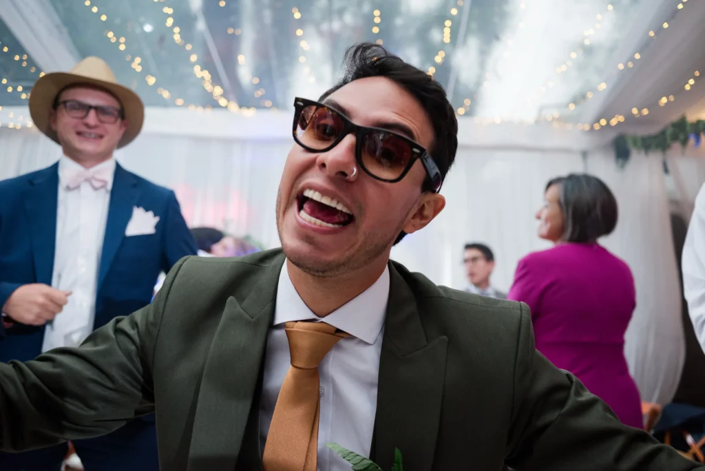 Baile y fiesta de los novios en su Boda en Quito