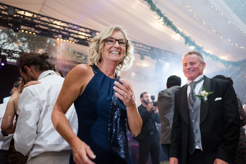 Baile y fiesta de los novios en su Boda en Quito