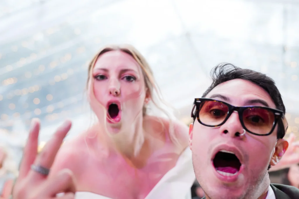 Baile y fiesta de los novios en su Boda en Quito