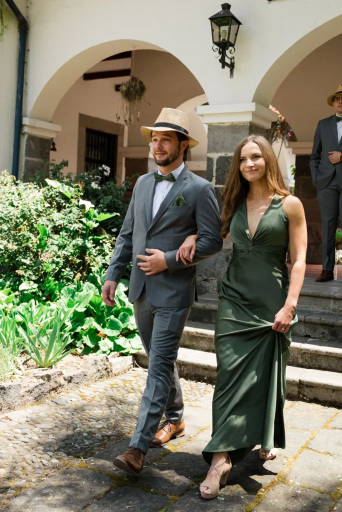 Ingreso de la corte en Boda en Quito