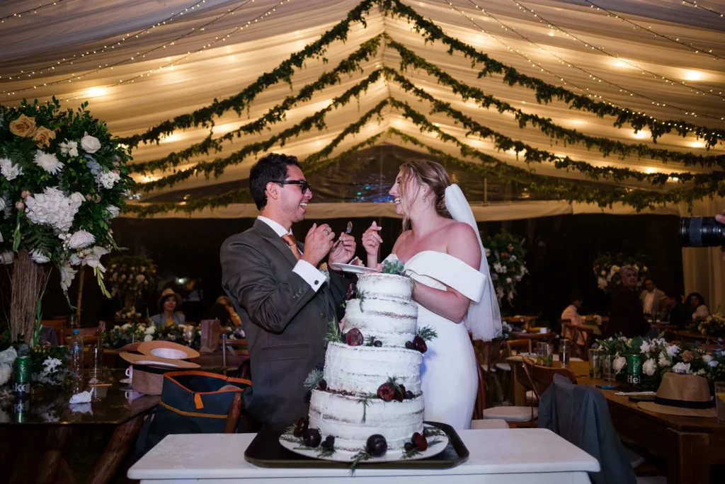 Baile y fiesta de los novios en su Boda en Quito