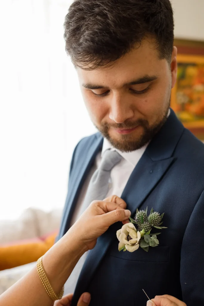 Preparativos novio en Quito Boda Civil