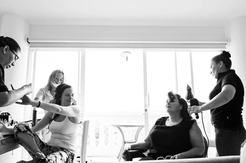 Preparativos novia Boda en Quito