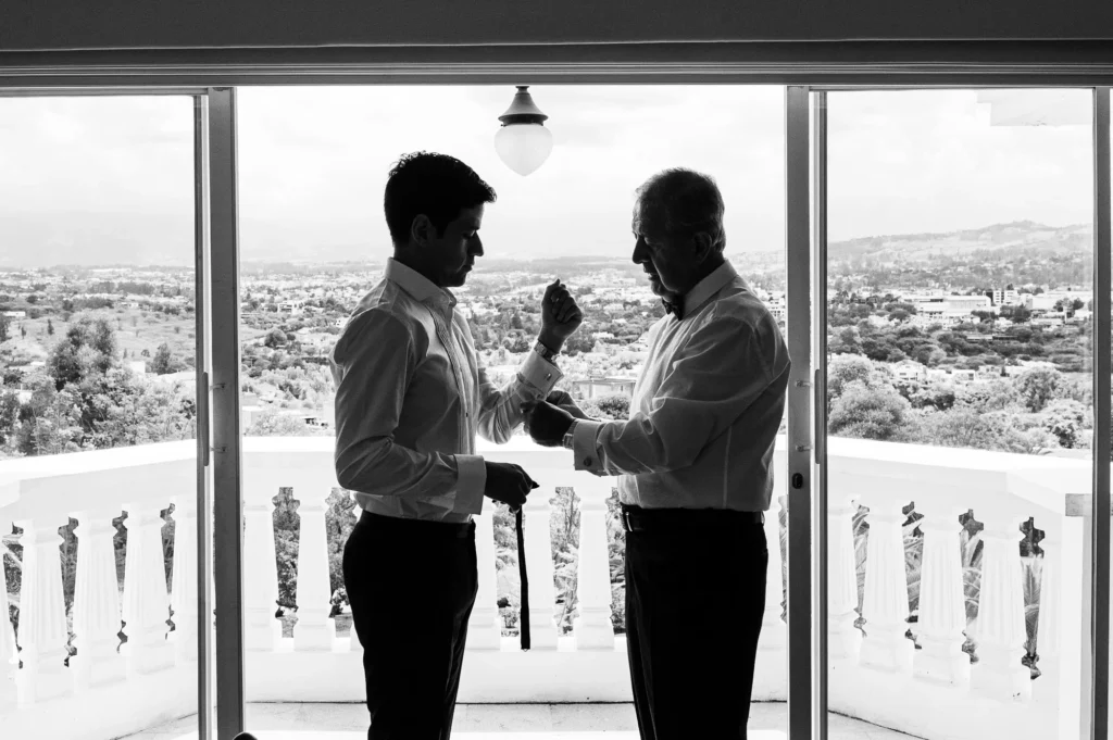 Preparativos novio Boda en Quito